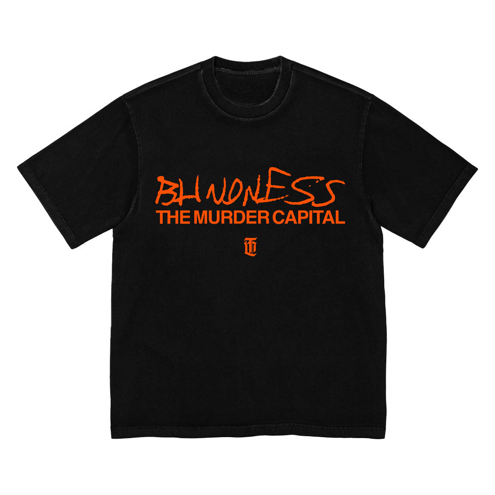 Blindness Orange Print Tee