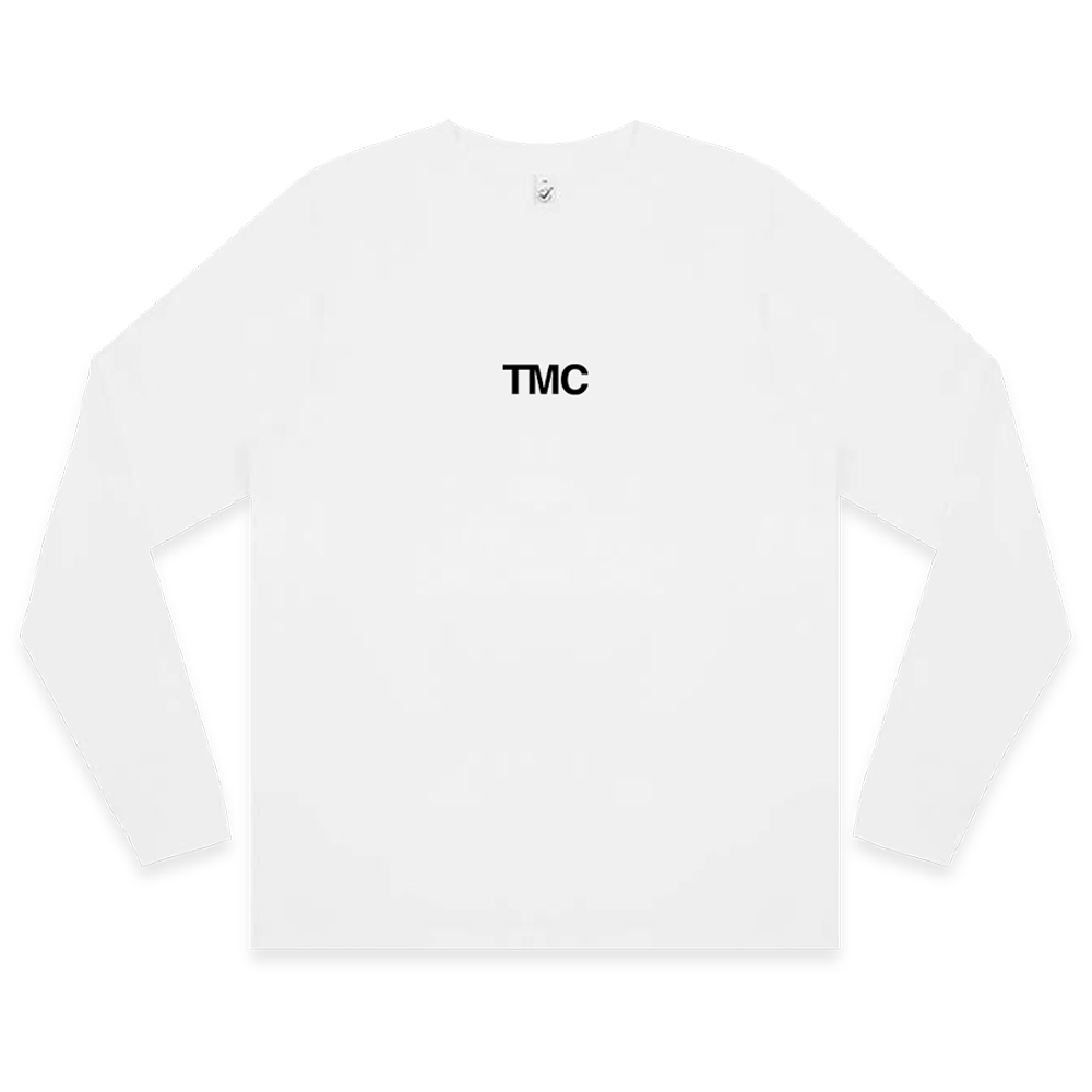 TMC LOGO LONGSLEEVE (WHITE)